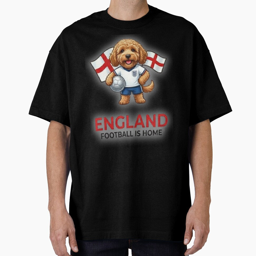 England Cockapoo Football is Home by RNTStudio