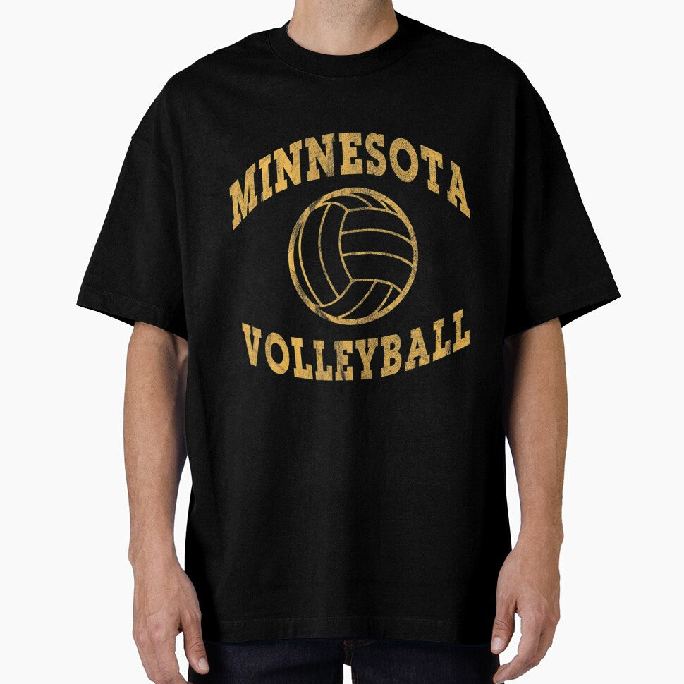 Minnesota Volleyball Classic Vintage Distressed by teeminghearing4