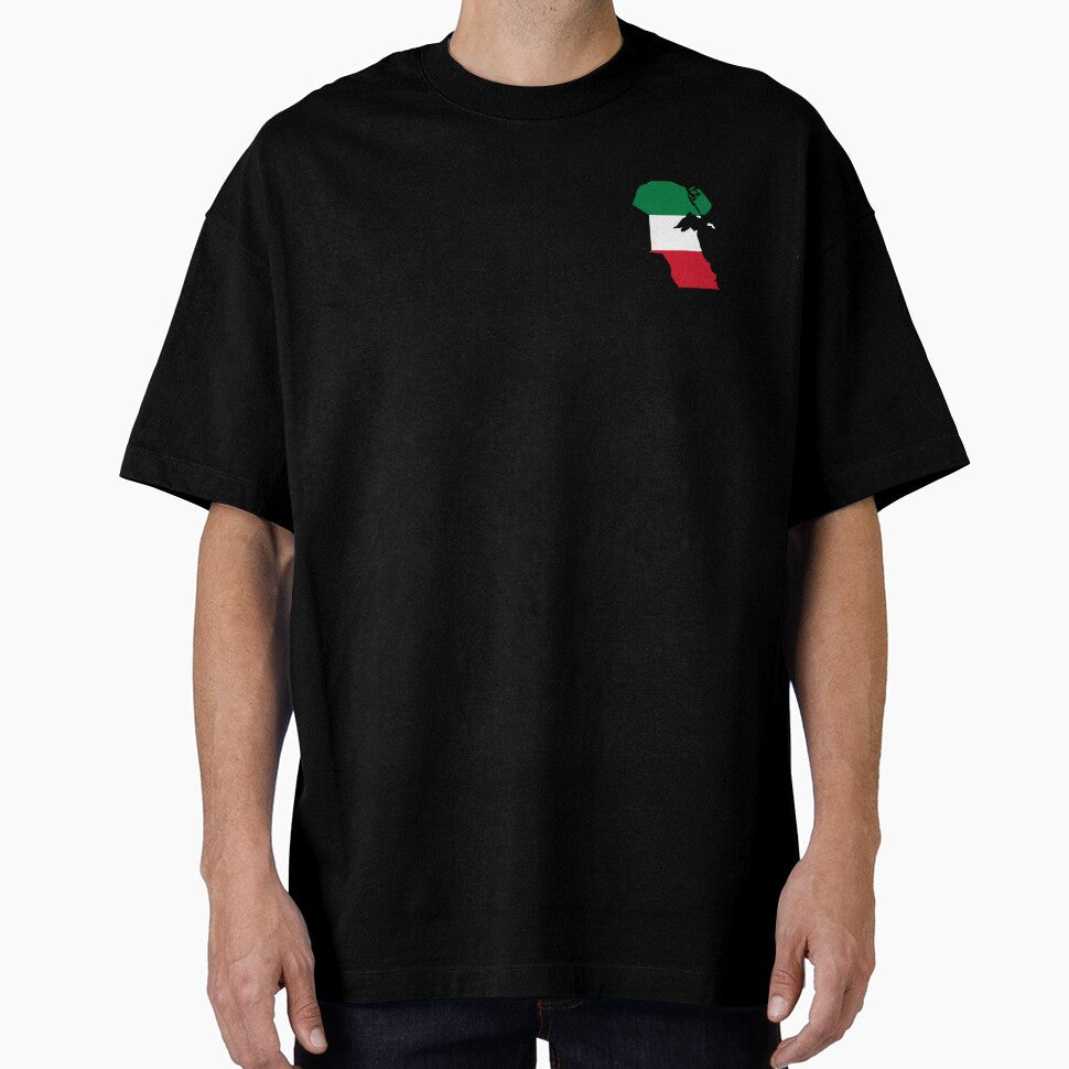 Flag Map of Kuwait by feether-store