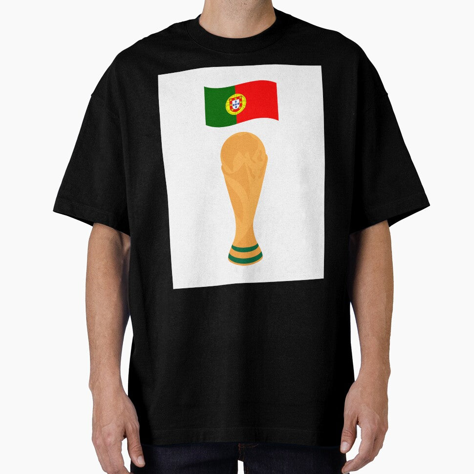Portugal Football Fan T-Shirt by VelvetPixelShopp
