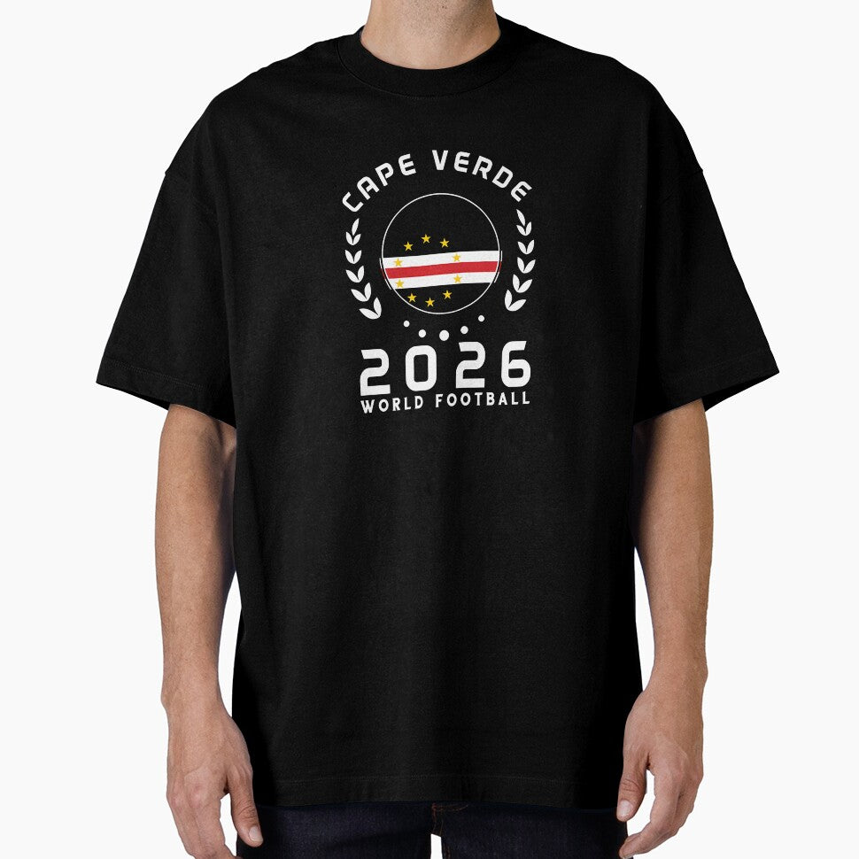World Cup 2026 Cape Verde Football Fan Cape Verdean Supporter Gift T-Shirt_85310196 by rattiya2009