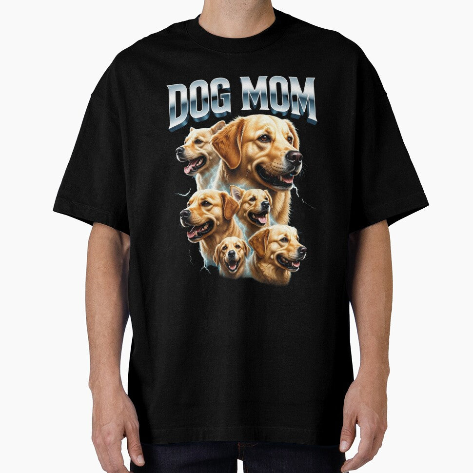 Vintage Golden Retriever Oversized 90s Graphic Style by GrumpySableye