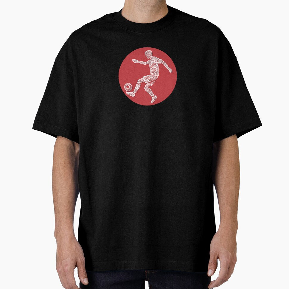Soccer player made with doodles by ericrautenbach