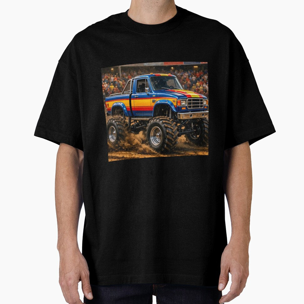 Old School Monster Truck by TinCatOutPost