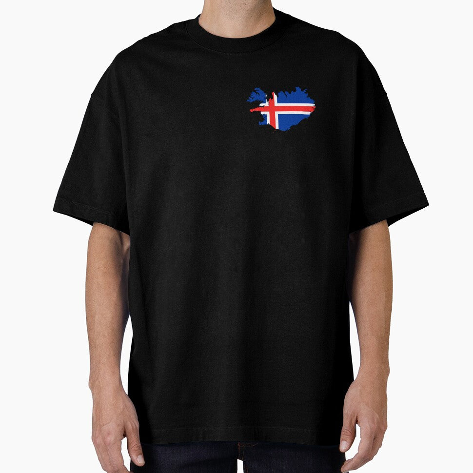 Flag Map of Iceland by DreamBrushy
