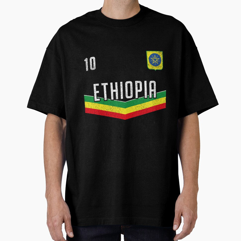 Ethiopian Soccer African Flag by ZGMdesigns