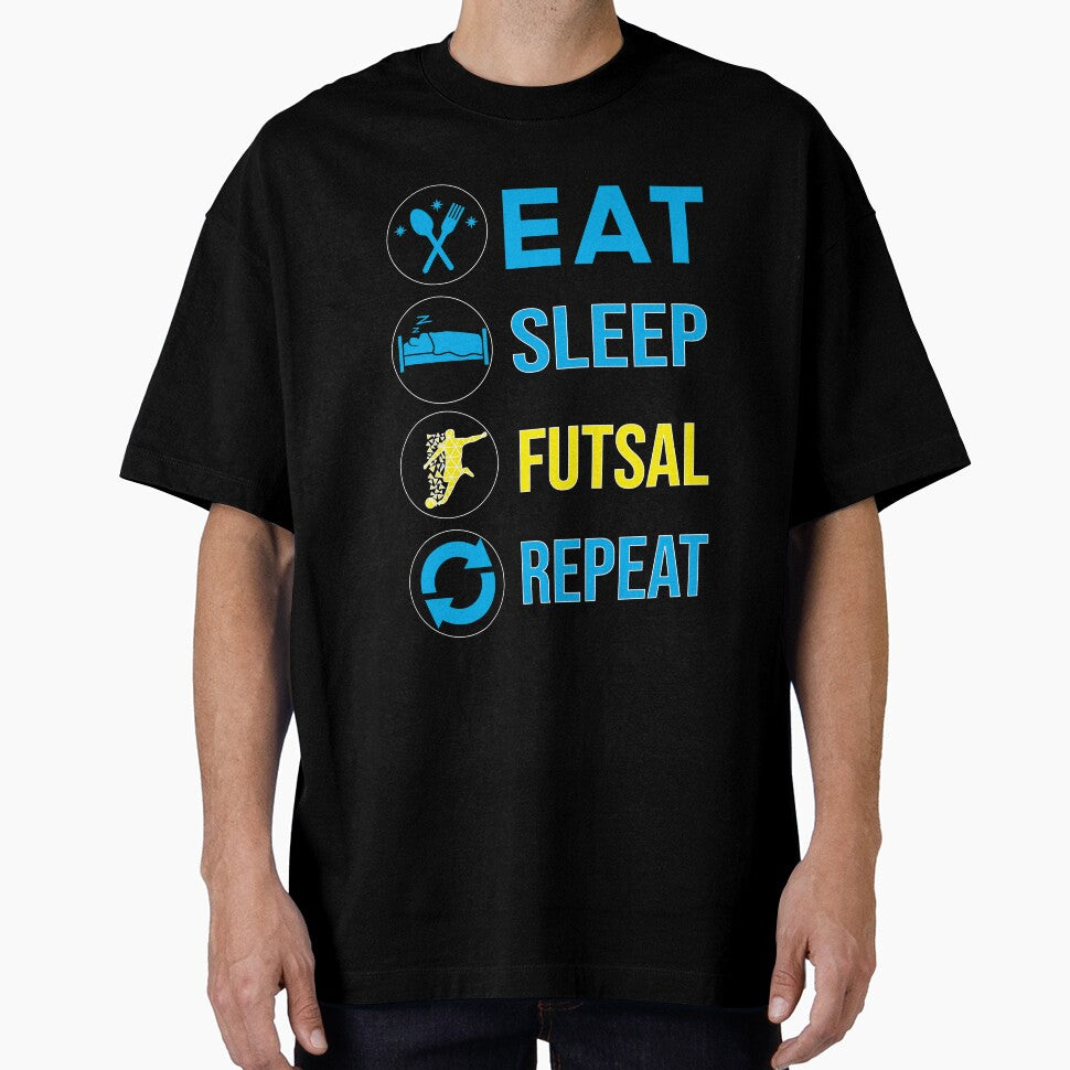 Eat Sleep Futsal Repeat by AMASOTGN