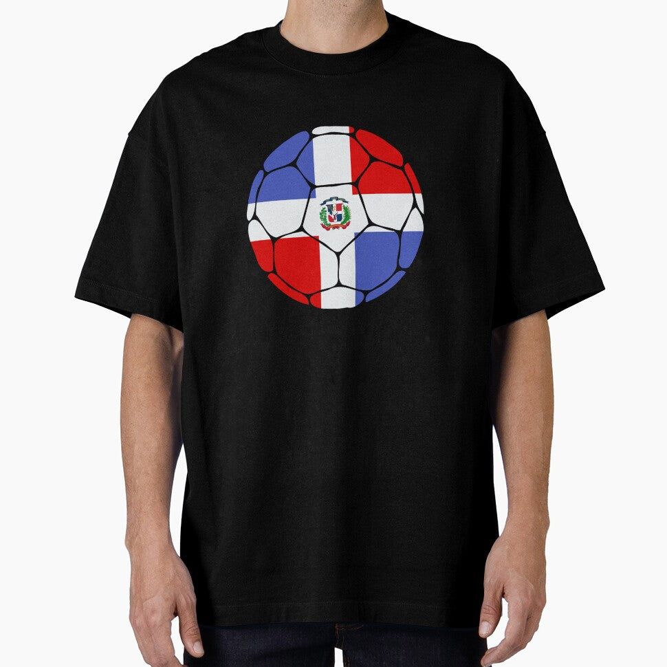 Dominican Republic Soccer Ball by ehgraphics15