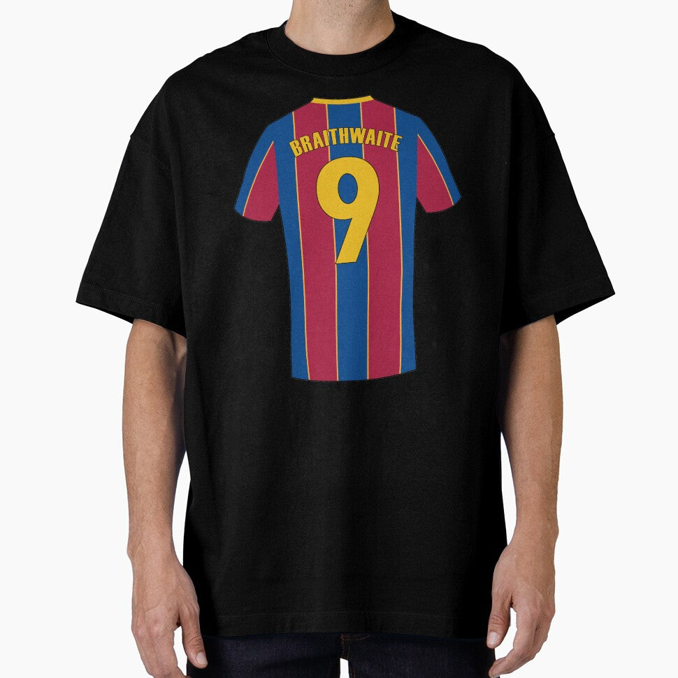 Martin Braithwaite Barcelona football jersey number by Justtrendytees