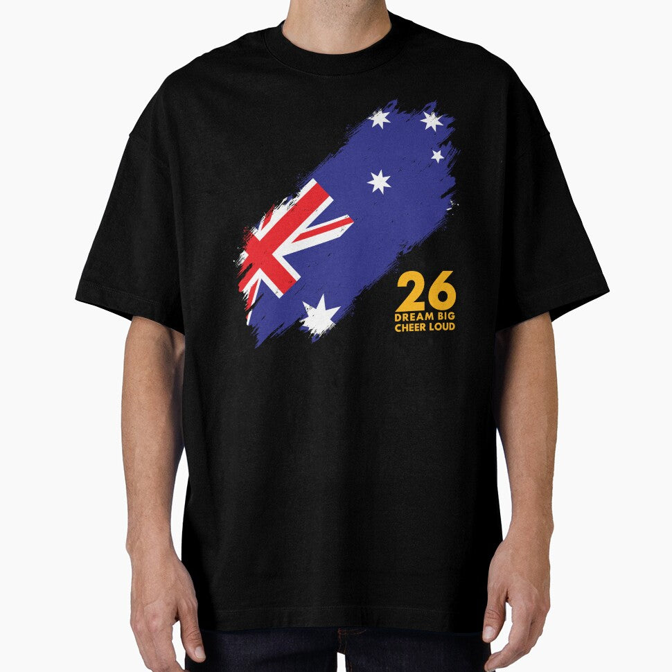 Australia Football 2026 Dream Big Cheer Loud by BananaPrint