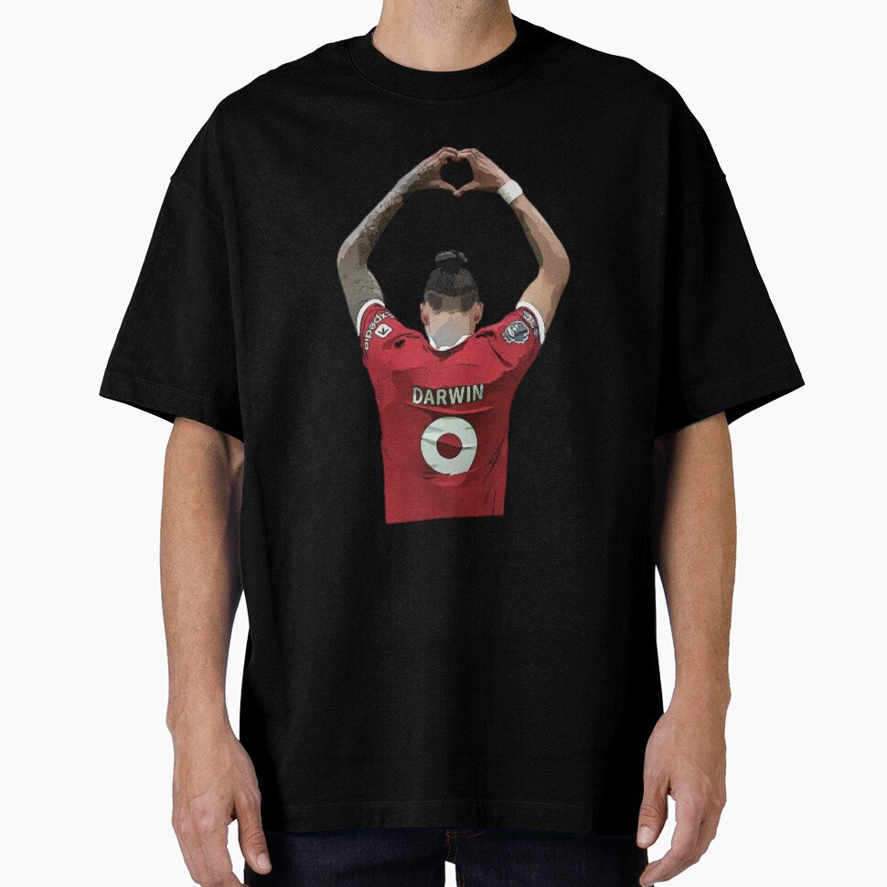 Darwin Nunez Heart Celebration by ijdesigns
