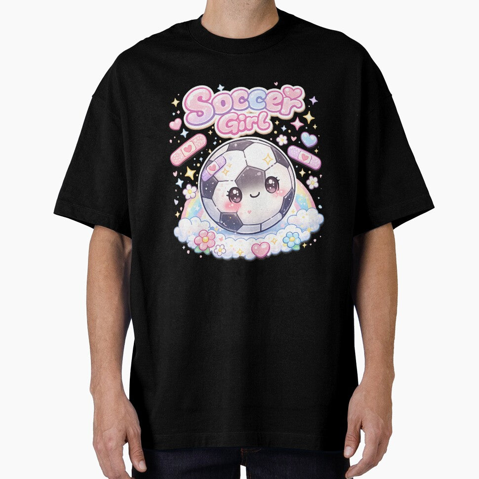 Soccer Girl Kawaii Shirt – Cute Pastel Soccer Tee by MJGalanex