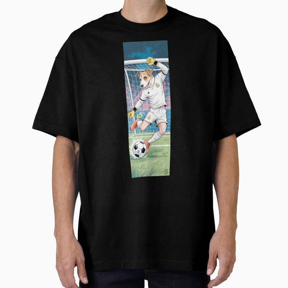 Goalie Dog Soccer Fan Art By Merch, Limited Edition by JERICHOALBERT2