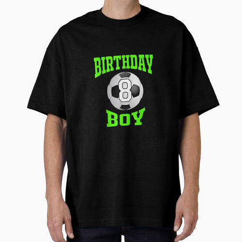 8 th Birthday Boy Shirt - Soccer T- Shirt 8 years old kid by TammyFlanery