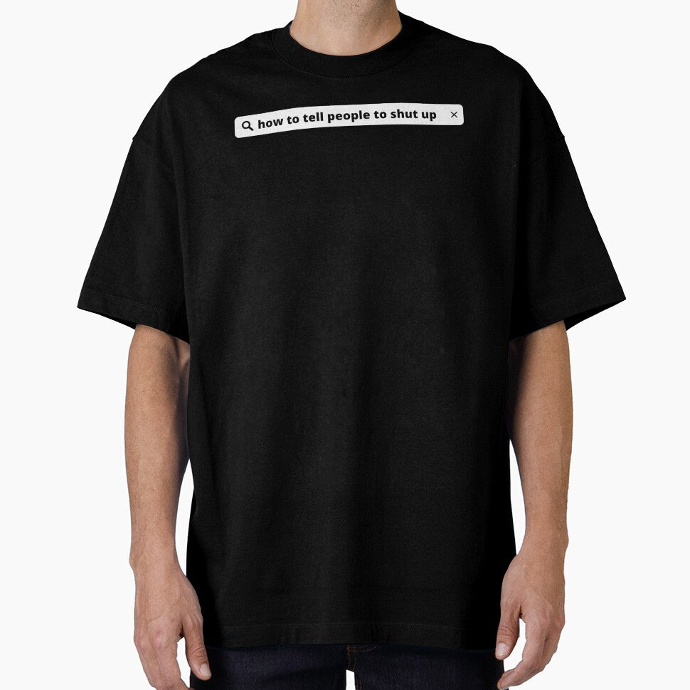 Search bar: how to tell people to shut up by MidgardWonders