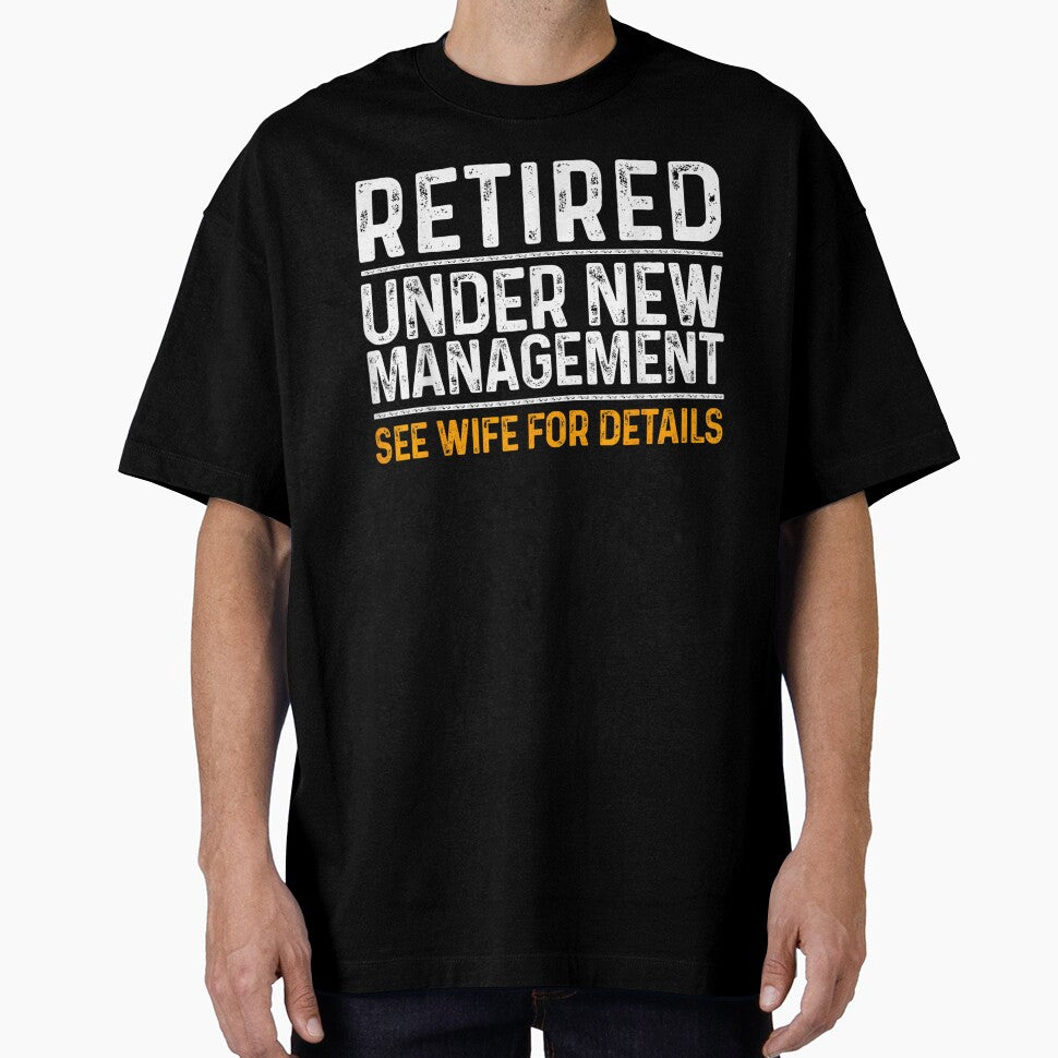 Funny Retirement Party Men's T-Shirt - Dad Humor, Classic Fit, Short Sleeve - Black by animal-x1