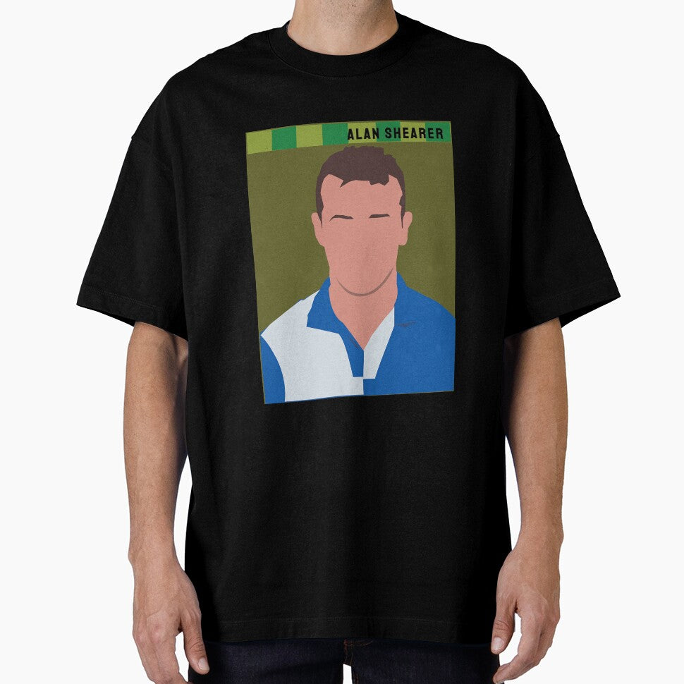 Alan Shearer Retro 90s Football Sticker by Hevding