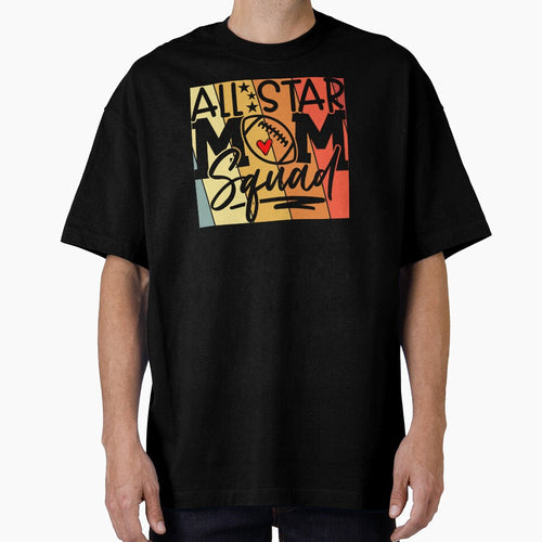 All star  football mom squad vintage design by Moussa  Sussi