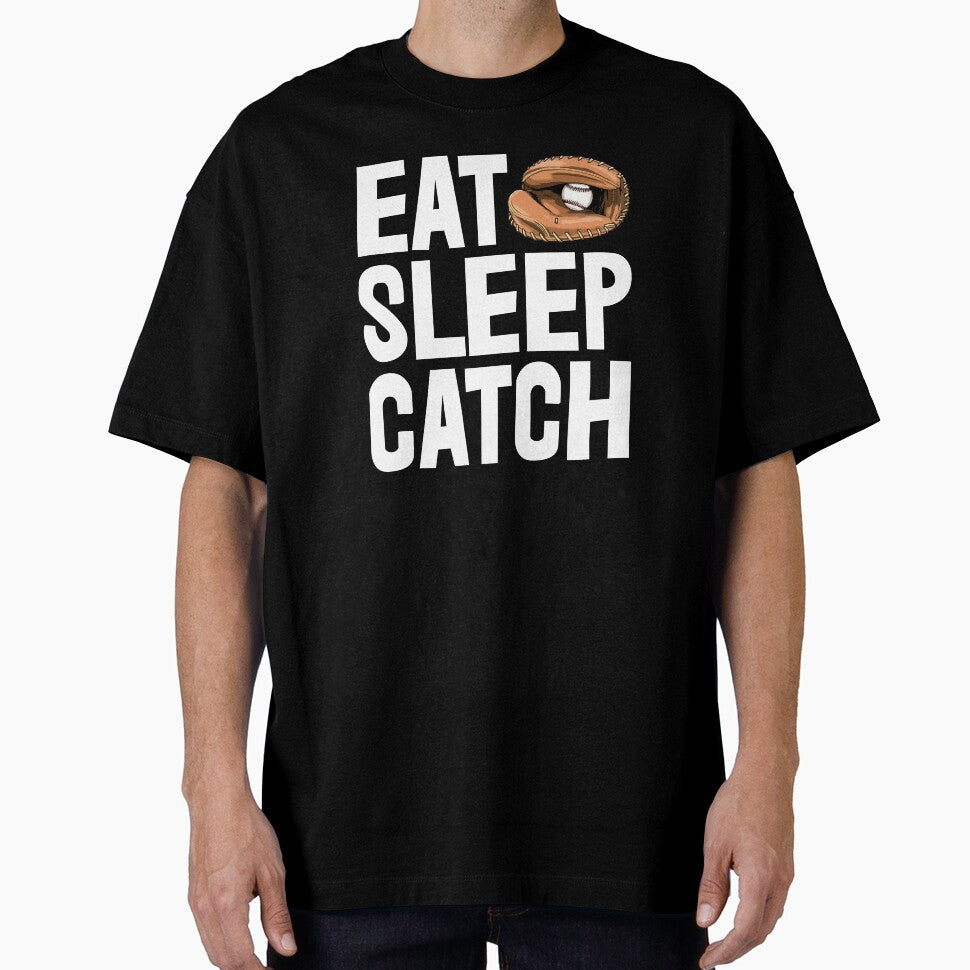 Eat Sleep Catch Baseball by Bendthetrend