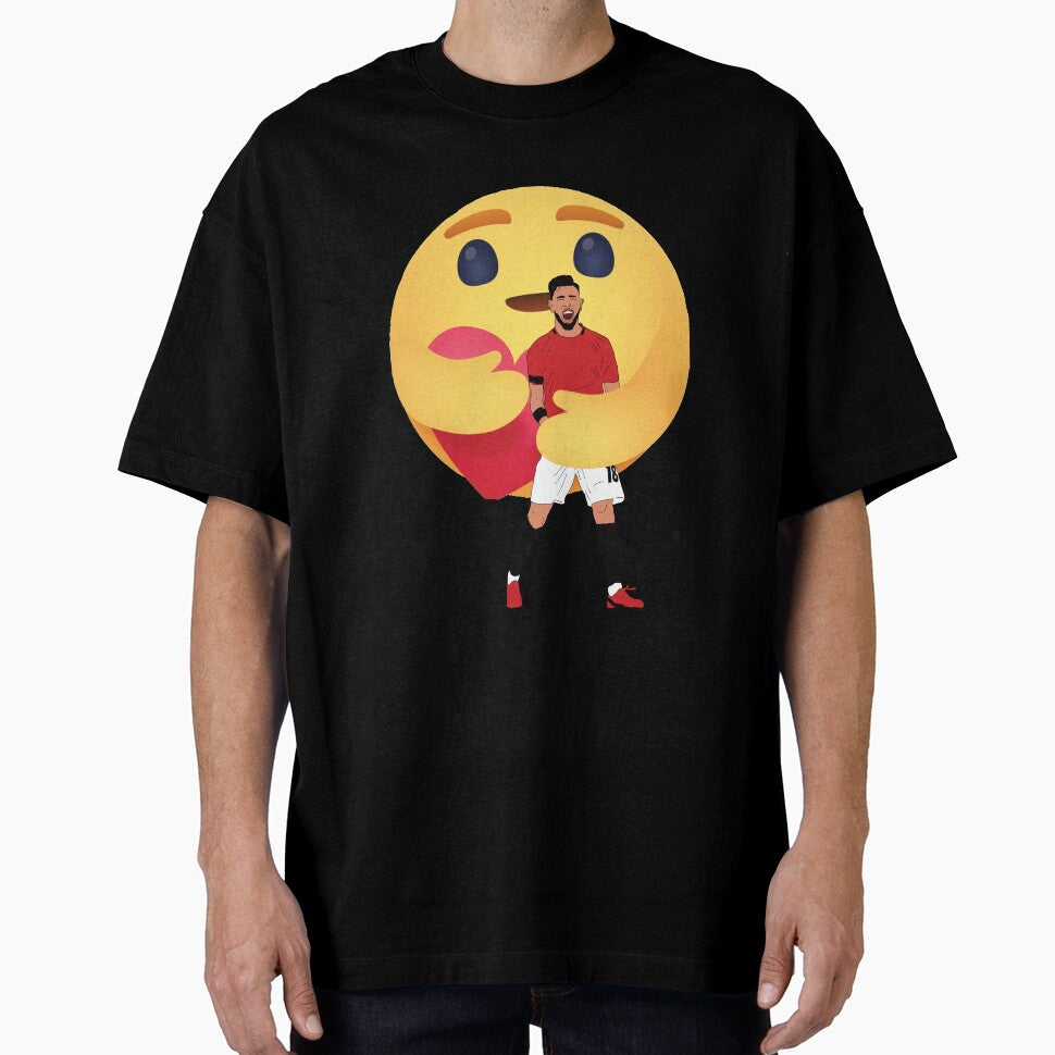 Bruno Fernandes MUFC New Emoji Hug Reaction by Hevding