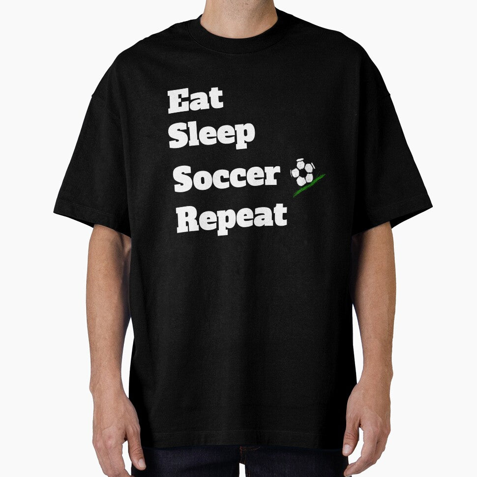 Soccer, Eat Sleep Soccer Repeat by marosharaf
