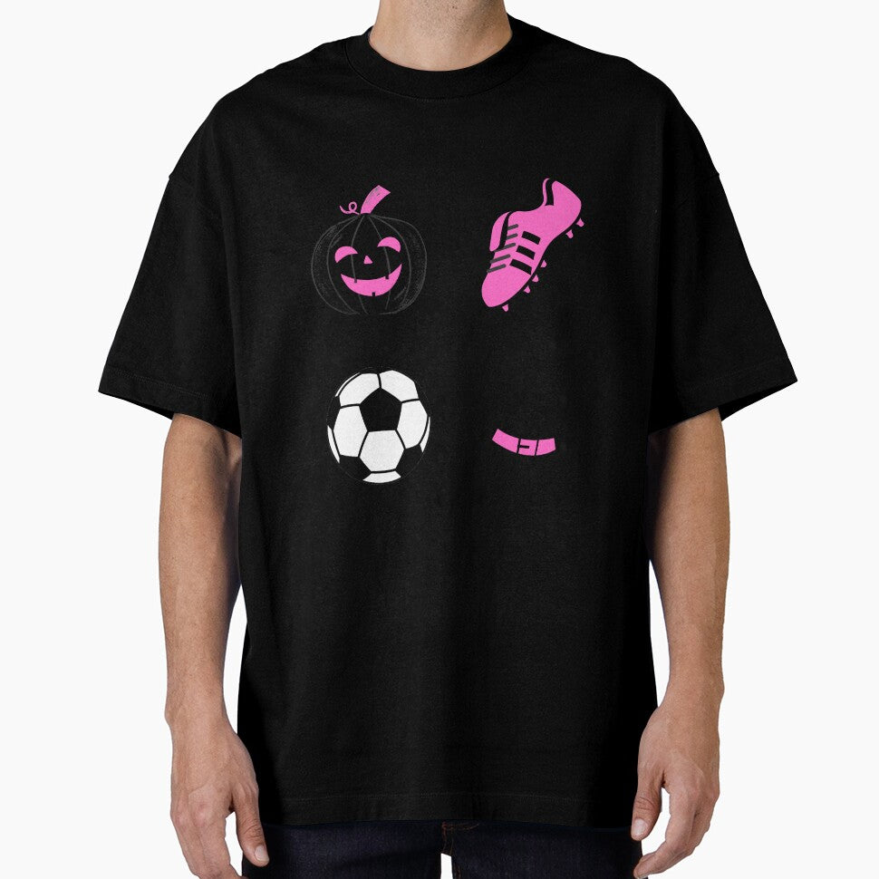 Kids Girl Pink Soccer Halloween - Soccer Ball and Boots by ijdesigns