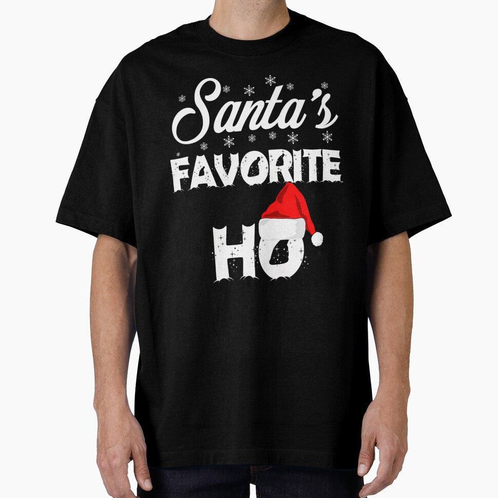 Santa's Favorite Ho Funny Christmas 	 Short Sleeve by onutachaikal