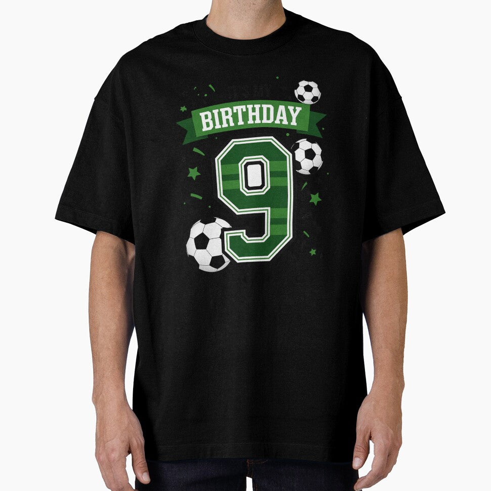 Birthday Boy 9 Soccer Its My 9th Birthday Boys Soccer by NeomiStoreSS