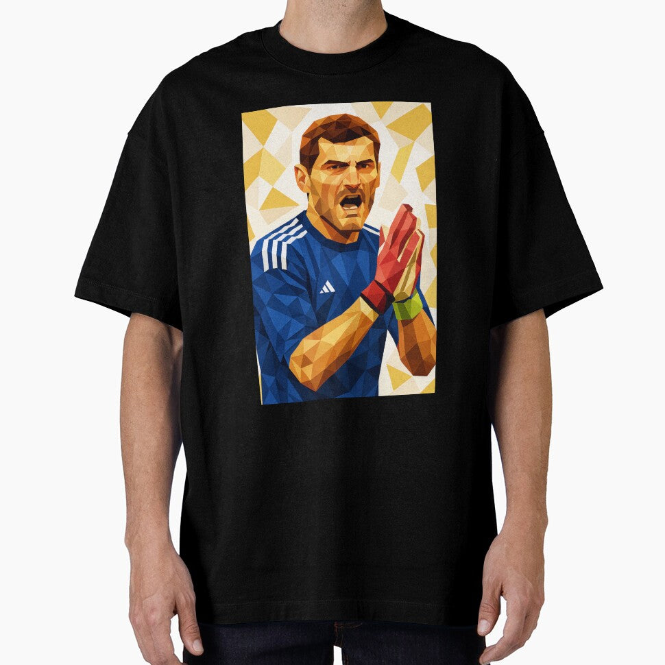 Iker Casillas Madrid Football Legend Soccer Icon Art by kakarikihill