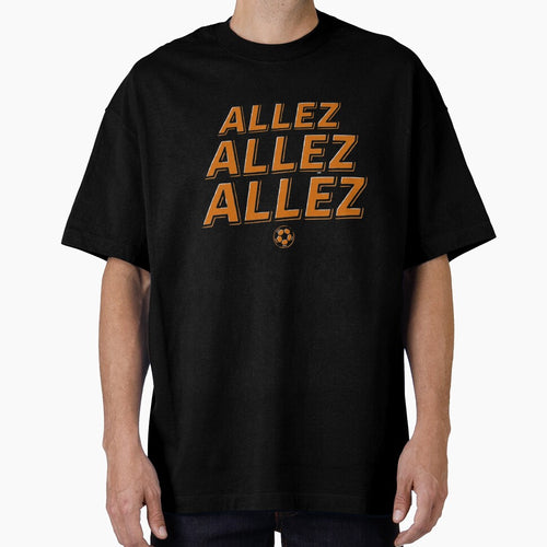 ALLEZ ALLEZ ALLEZ Soccer Fan Chant Typography by Lulustarfox