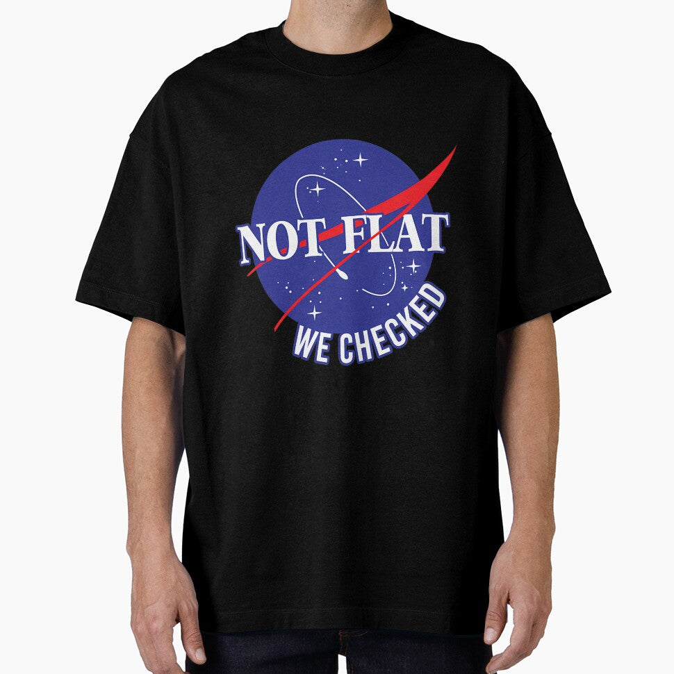 Nasa Not Flat We Checked by JoeRusconi