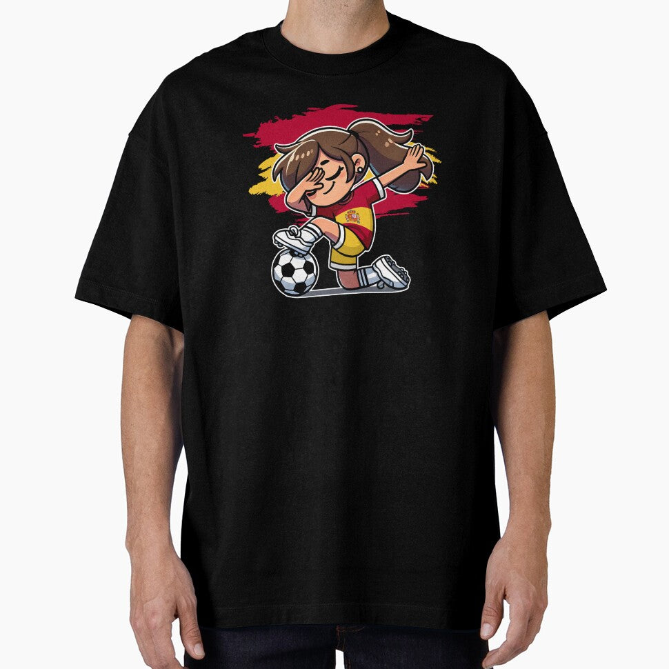 Soccer Girl Spain Football Lover by DetourShirts