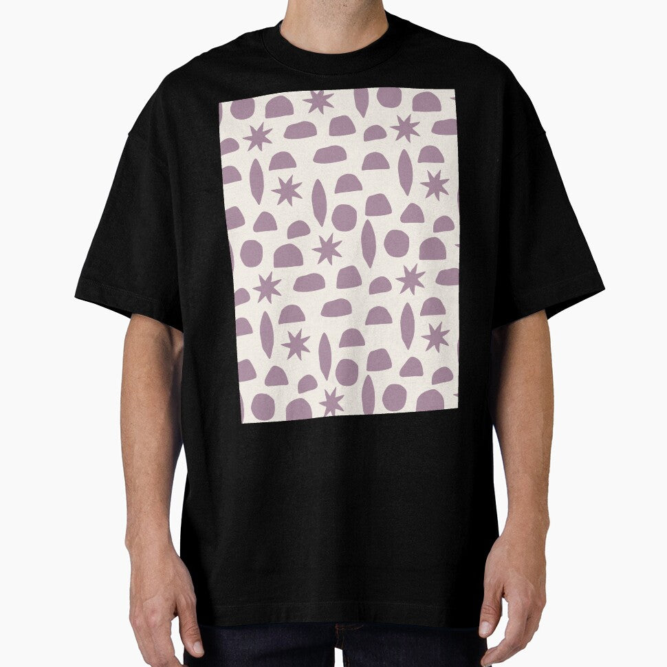 BOHO HENRI MATISSE MAUVE ON CREAM by blomastudios