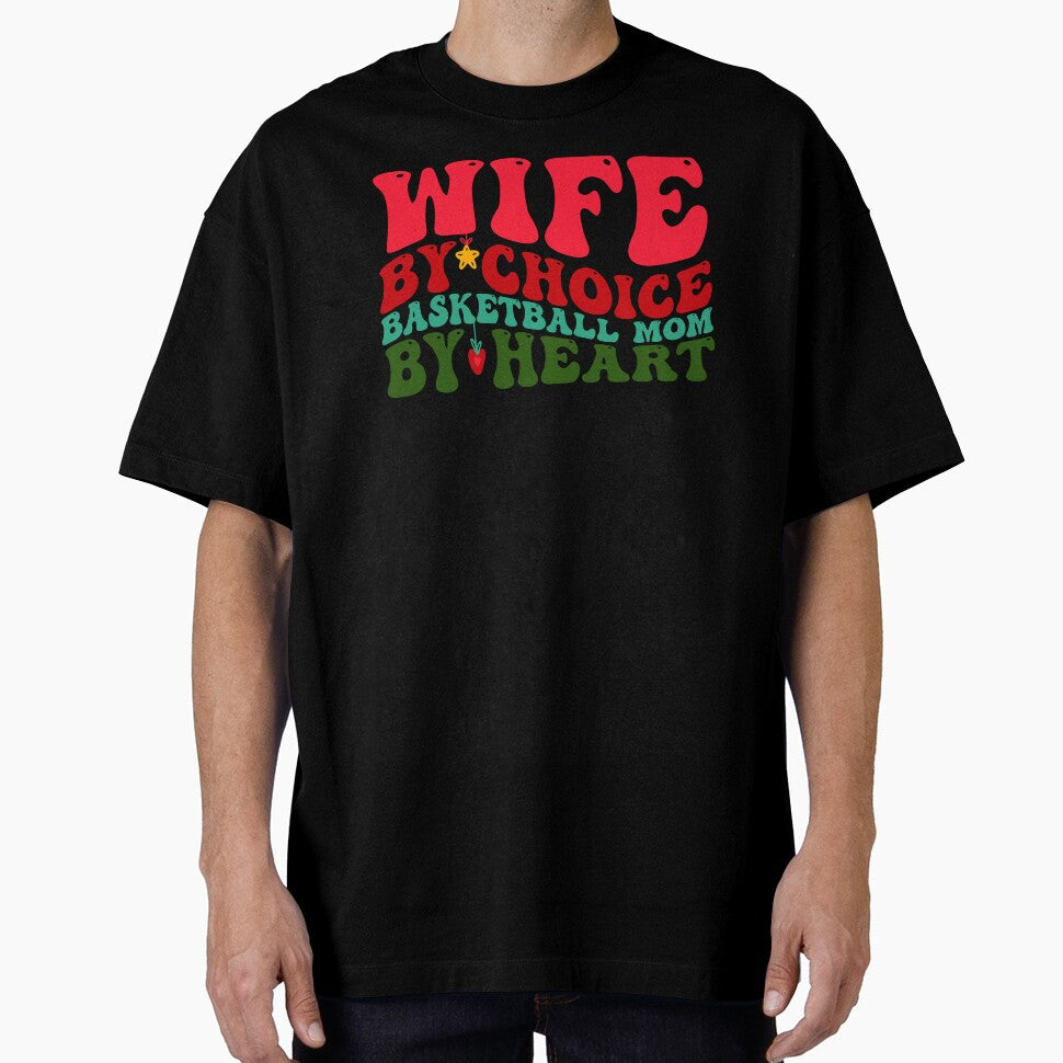 Wife Basketball Mom Christmas Xmas Funny Groovy by aymanehammi