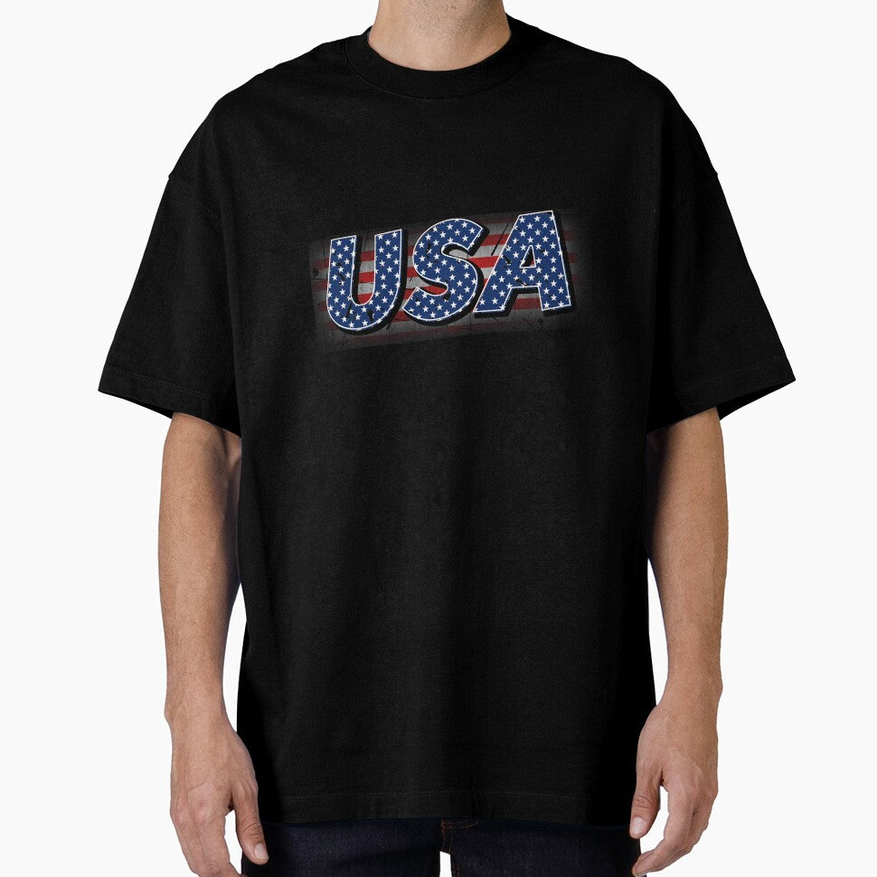 USA Stars T-Shirt for Men and Women by AllStarMerch
