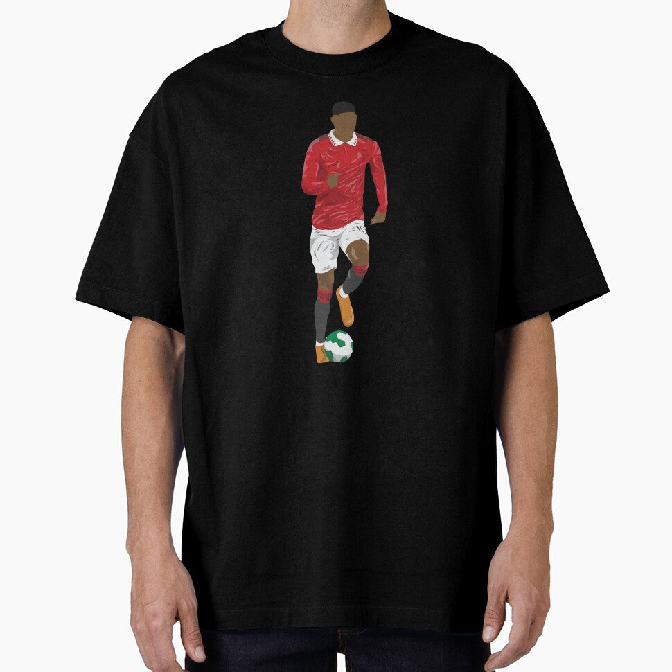 Rashford Man Utd Illustration by Lara Samuel