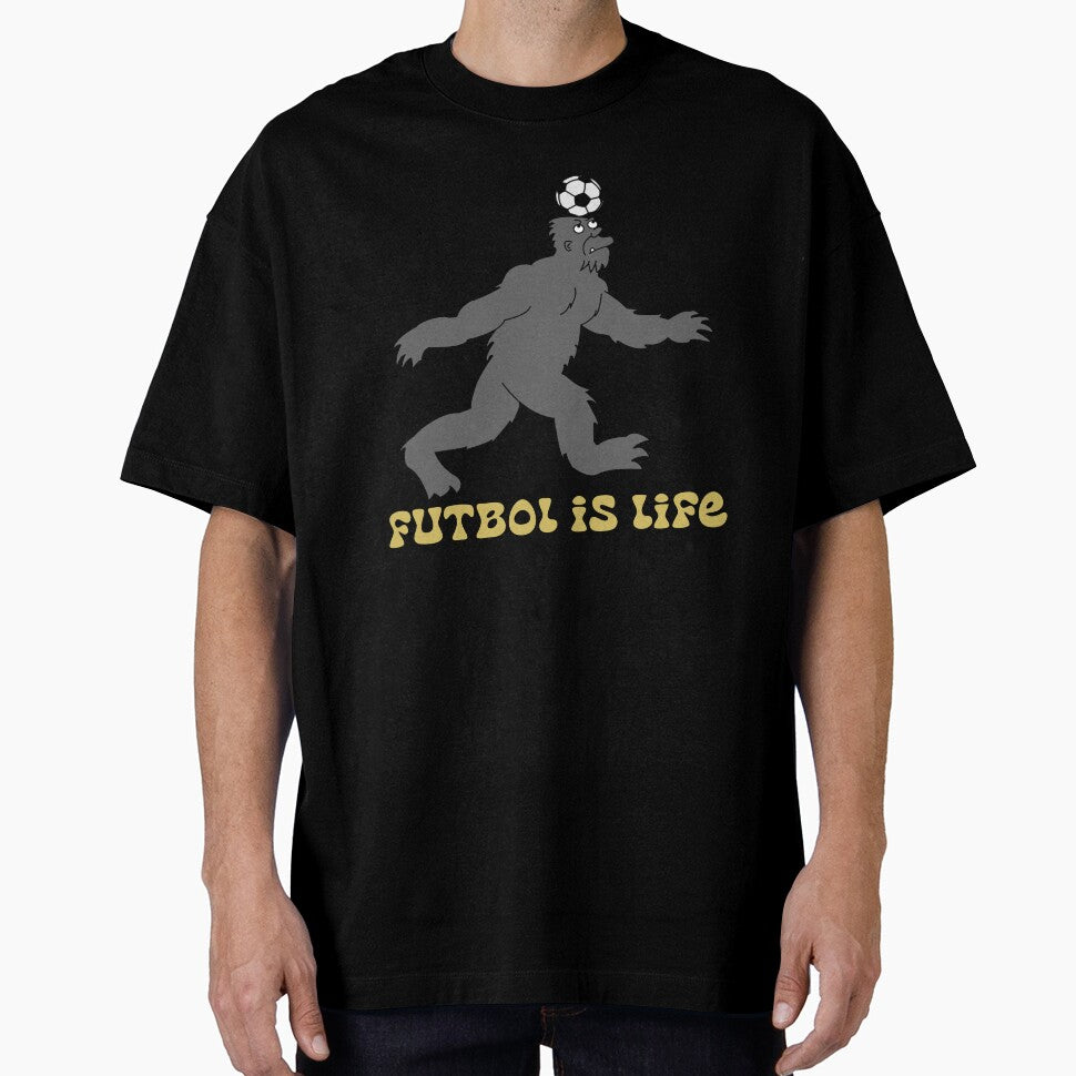 futbol is life bigfoot by bluepenshop