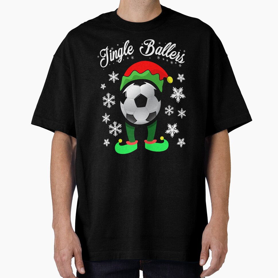 Jingle Ballers Christmas Soccer Football Elf by NUMAcreations