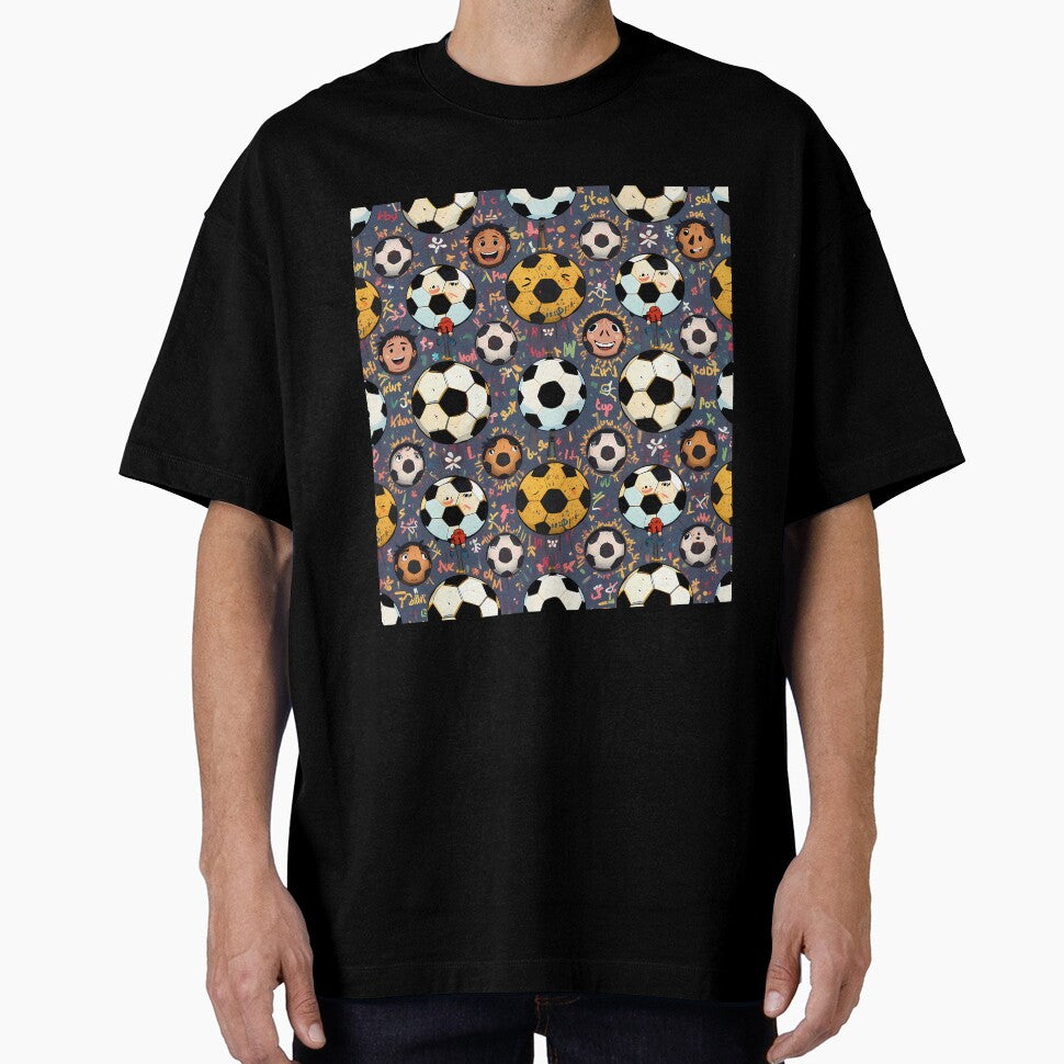 Funky Soccer Fun Design creative patterns by ART ATTACK ZONE