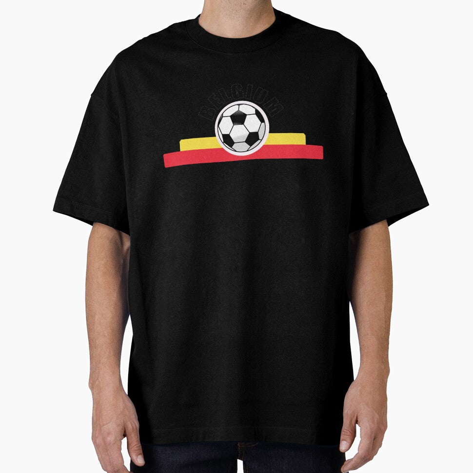 Belgium Football Dad Father's Day Euro 2021 Belgian Football Team Supporter by MimsTees