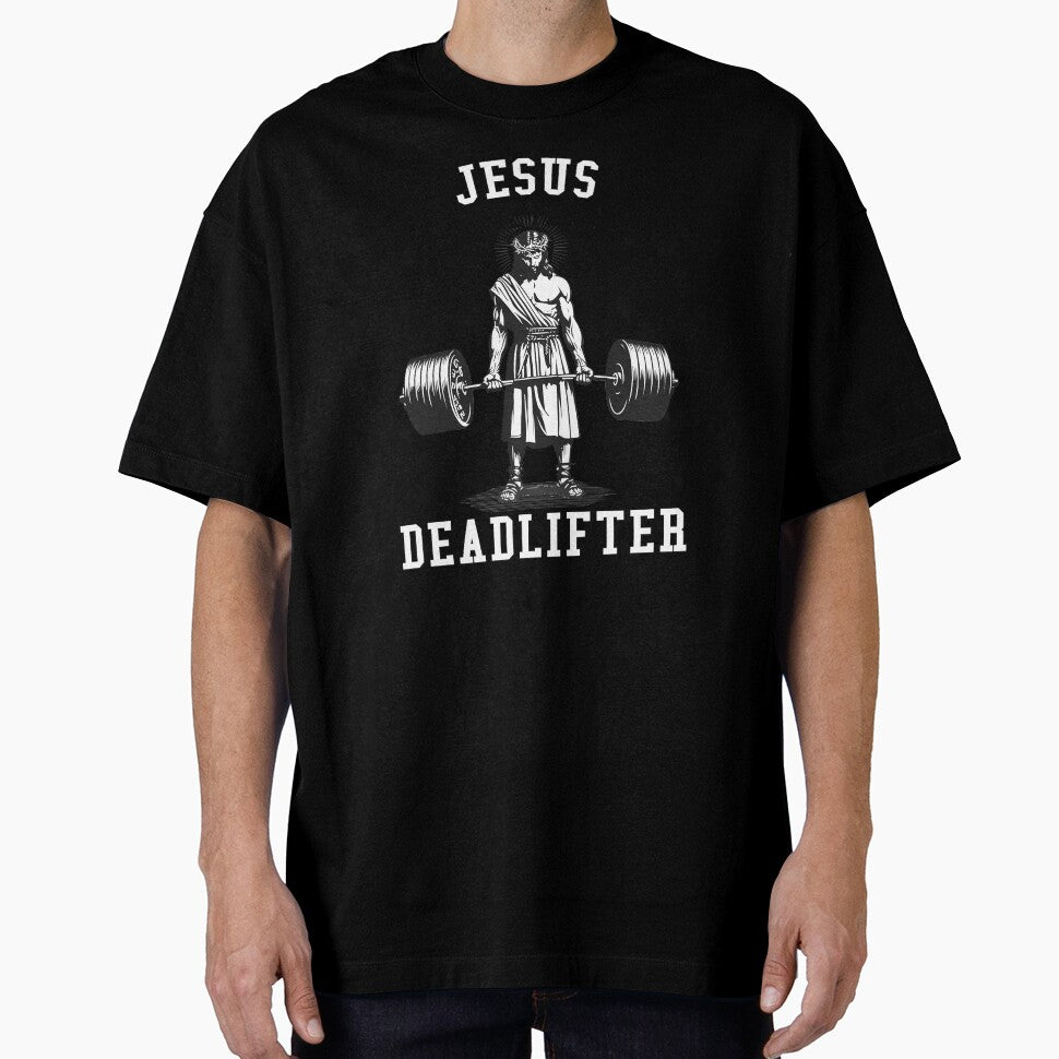 Jesus The Ultimate Deadlifter Jesus Deadlifting by merlinnears
