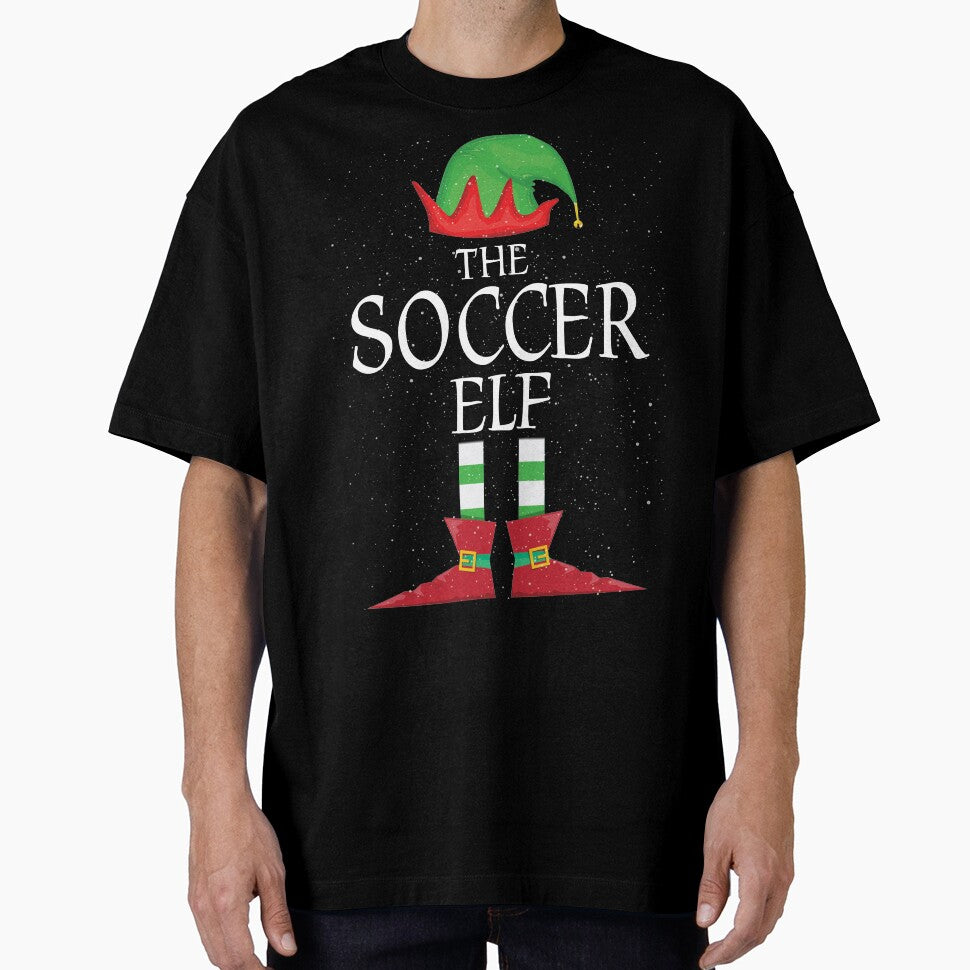 Soccer Elf Family Matching Christmas Group Funny Gift by Teejamson