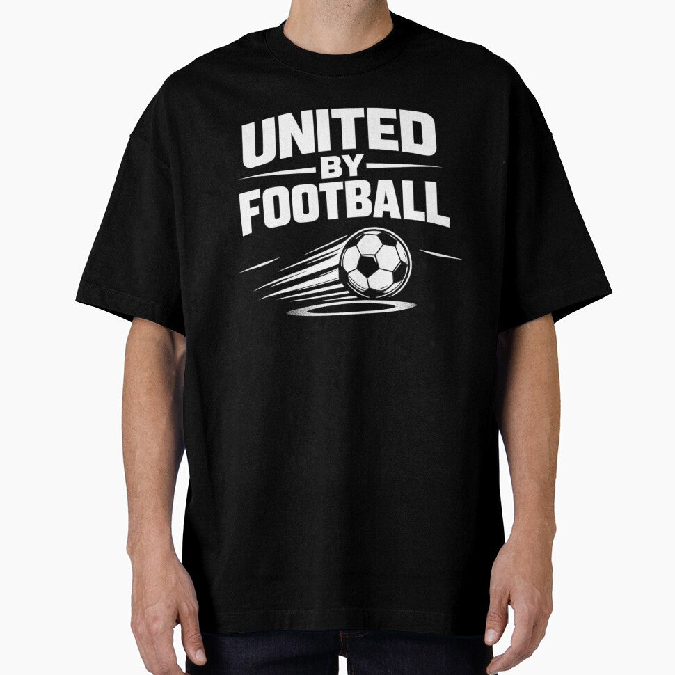 United By Football Fan T-Shirt by Black Signal