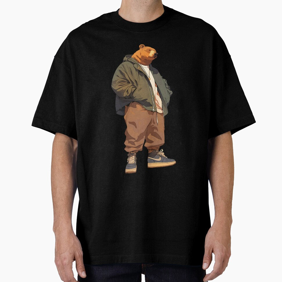 Streetwear Edgy Bear by bapupa