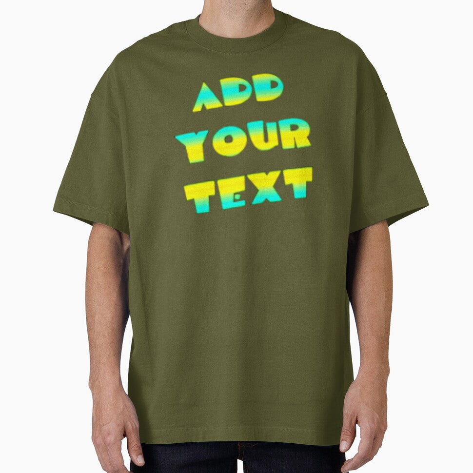 ADD YOUR TEXT CUSTOM T_Shirt 2 by Drawix
