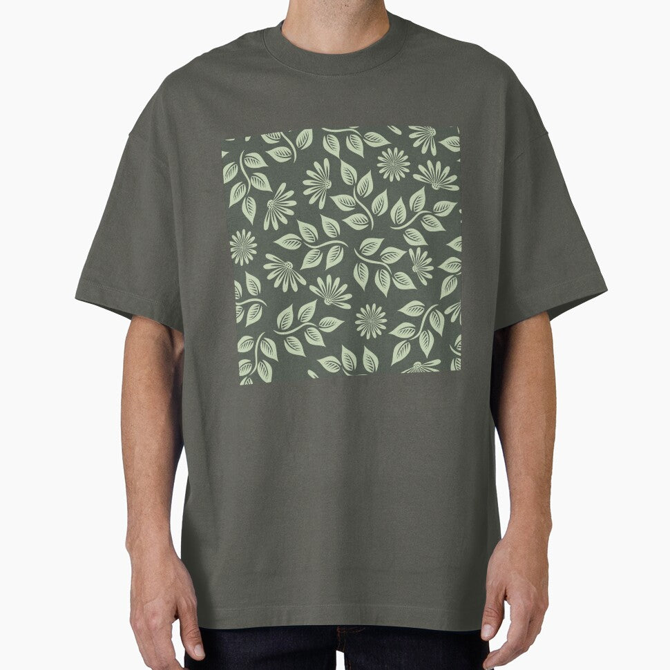 Gray Floral by Jujuzinha21
