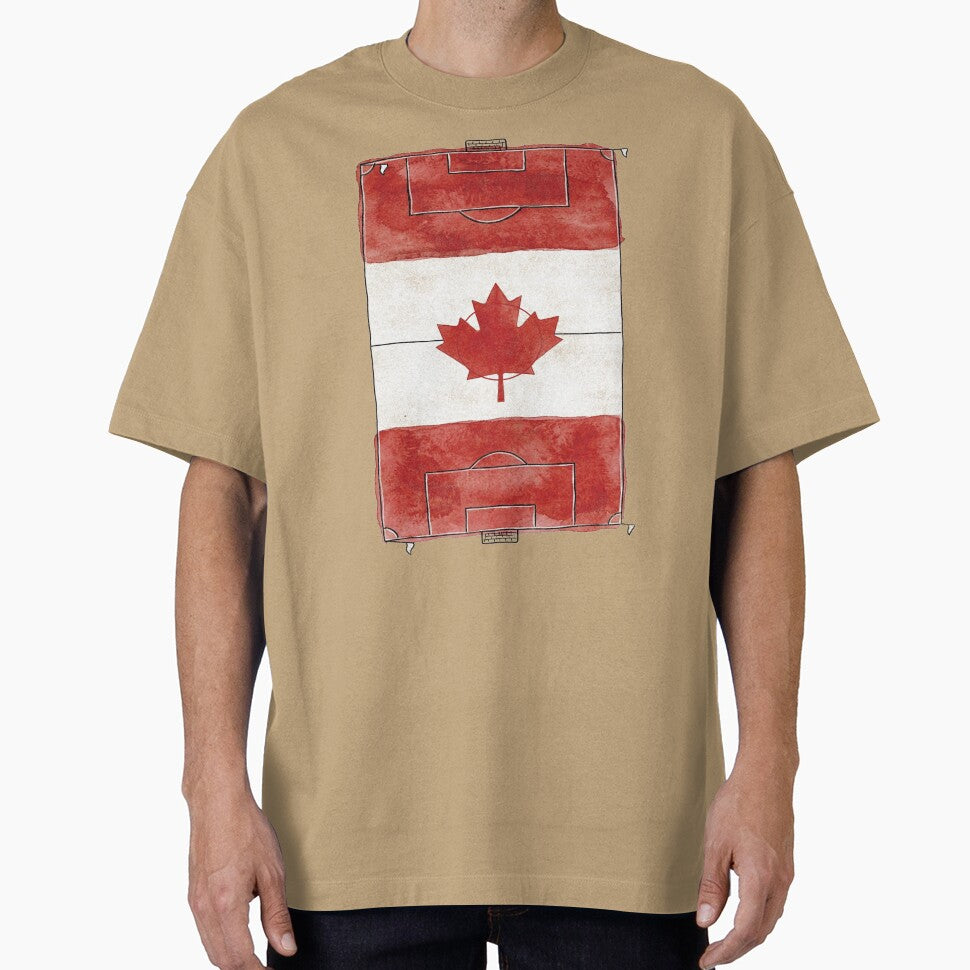 Vintage Canada Soccer Field Flag. vintage. by EunsooLee
