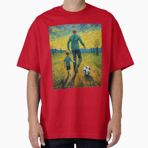 "From Father to Son: The Love for Soccer Passed Down Through Generations" by Artisticanvas
