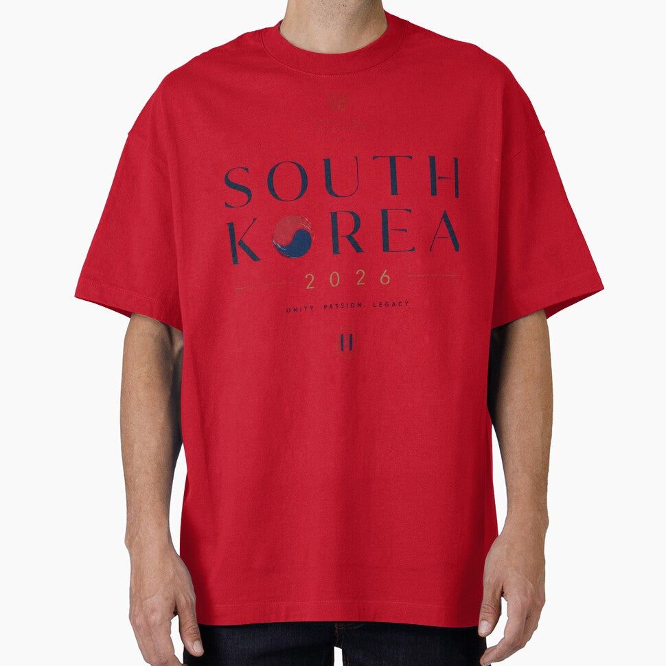 South Korea 2026 Football World Cup Glory | Taegeuk Warriors Fan Supporter Shirt by rushaib