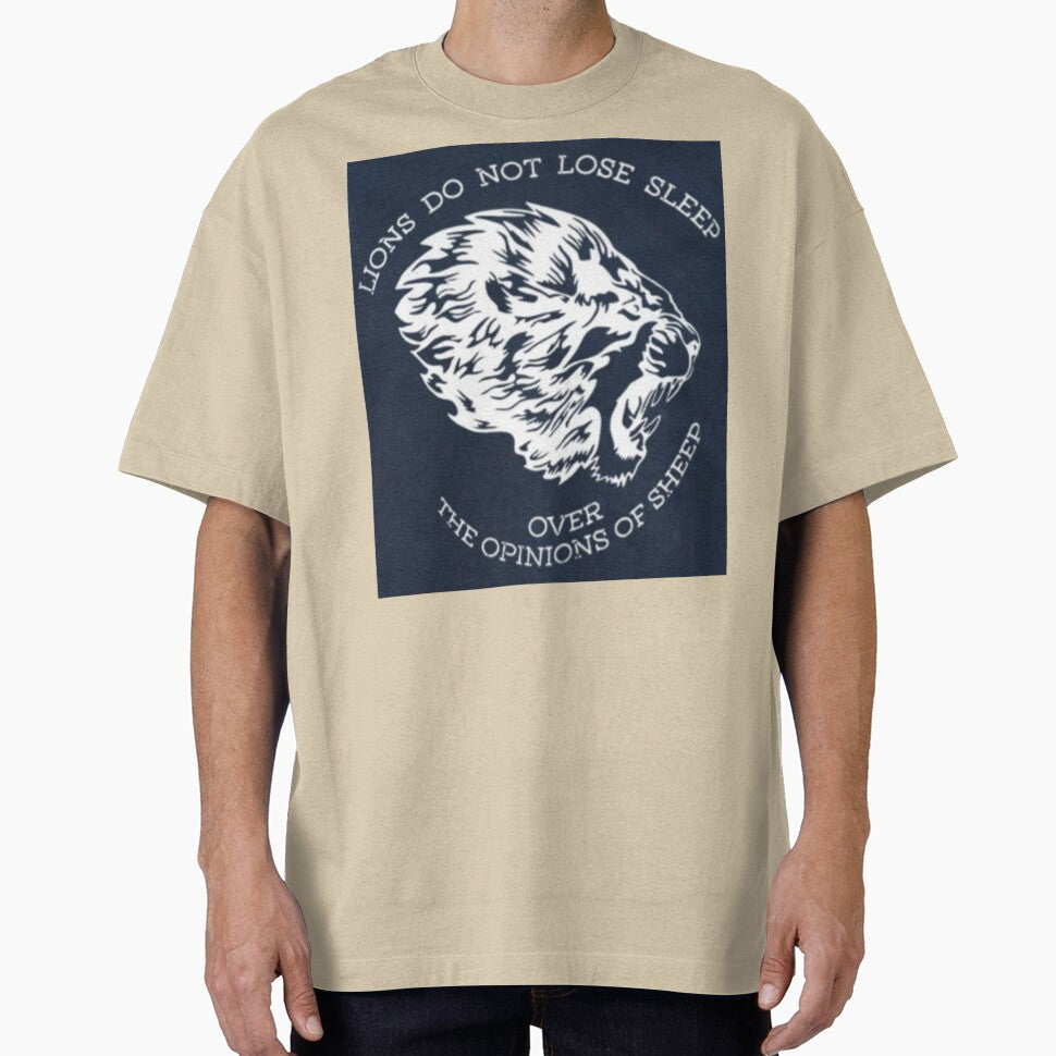 Lions Dont Lose Sleep Printed T-shirt by storeInsight